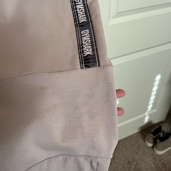 Gymshark Revival Jogger Pullon Drawstring Light Pink Tan Sweatpants  Womens S - Picture 2 of 16